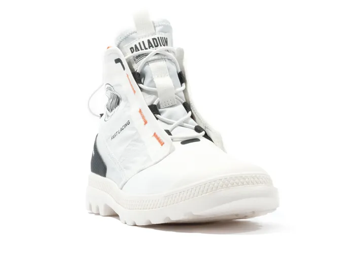 Kids Boots PALLADIUM PAMPA TRAVEL LITE RS Star Whiteblack Kids Boots PALLADIUM PAMPA TRAVEL LITE RS Star Whiteblack