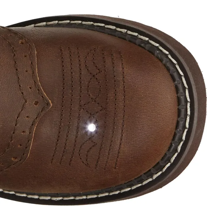 KIDS Glitzi Tan Justin Boots Western