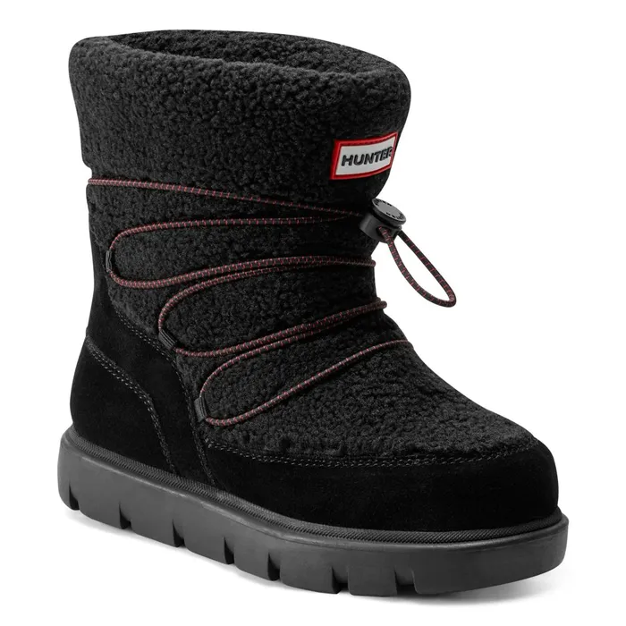 Kids Insulated and Snow Boots Hunter Boots Big Kids Cozy Lug Sole Insulated Waterproof Snow Boots Black Kids Insulated and Snow Boots Hunter Boots Big Kids Cozy Lug Sole Insulated Waterproof Snow Boots Black