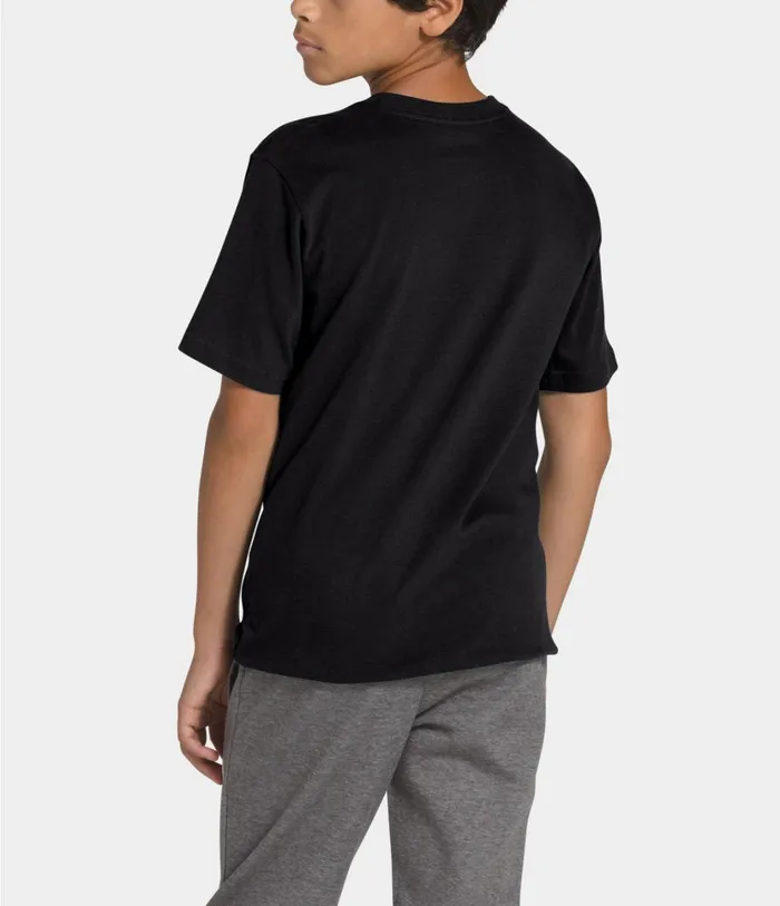 Kids Short Sleeve Half Dome Tee Tnf Black The North Face Tops