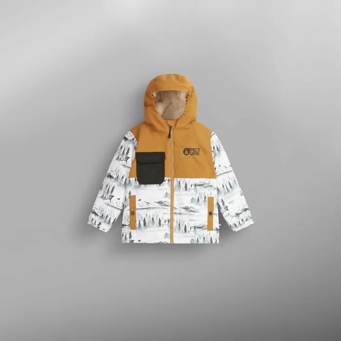 Kids SNOWY PRINTED TODDLER JKT Picture Organic Clothing Ski And Snowboard Jackets Kids SNOWY PRINTED TODDLER JKT Picture Organic Clothing Ski And Snowboard Jackets