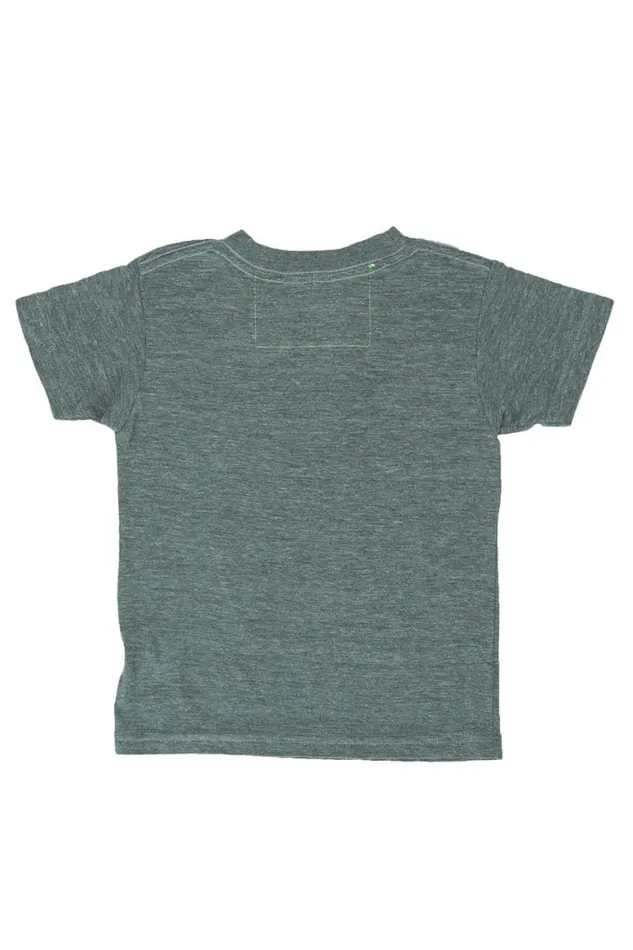 Kids Tees Aviator Nation Logo Tee 8211 Heather Grey