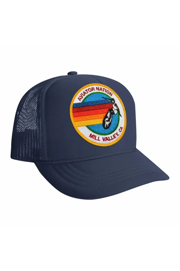 Kids Trucker Hats Aviator Nation Signature Mill Valley 8211 Vintage Trucker Hat