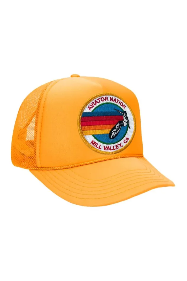 Kids Trucker Hats Aviator Nation Signature Mill Valley 8211 Vintage Trucker Hat