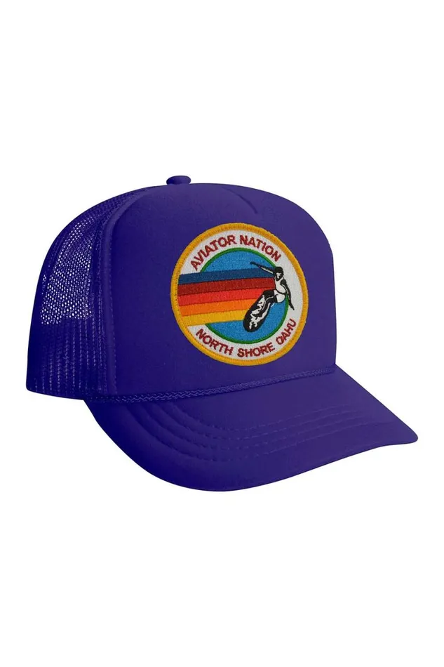Kids Trucker Hats Aviator Nation Signature North Shore 8211 Vintage Trucker Hat