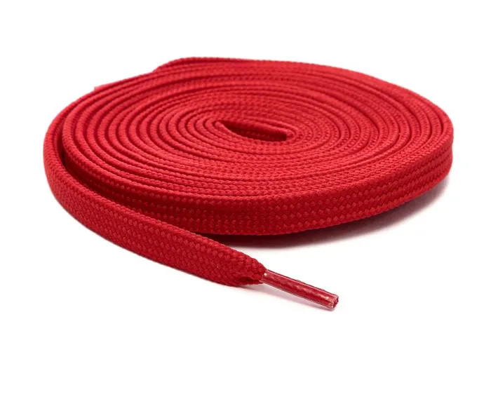 Laces and Accessories WomensMens P448 Shoelaces Deep Red
