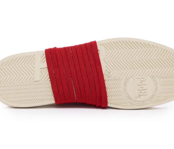 Laces and Accessories WomensMens P448 Shoelaces Deep Red