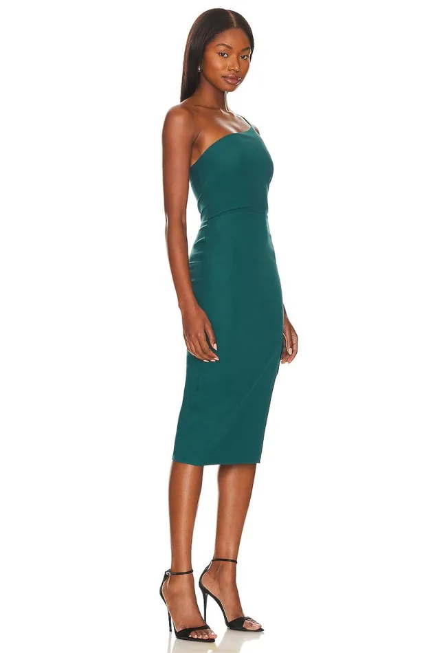 Lazo Midi Dress Emerald Women Lovers and Friends Dresses