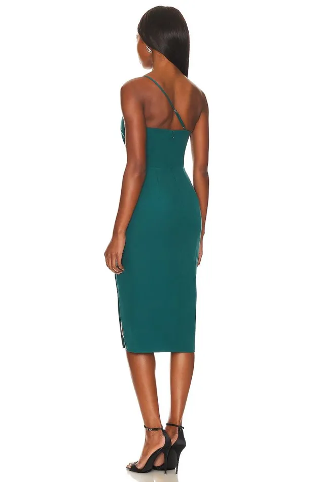 Lazo Midi Dress Emerald Women Lovers and Friends Dresses