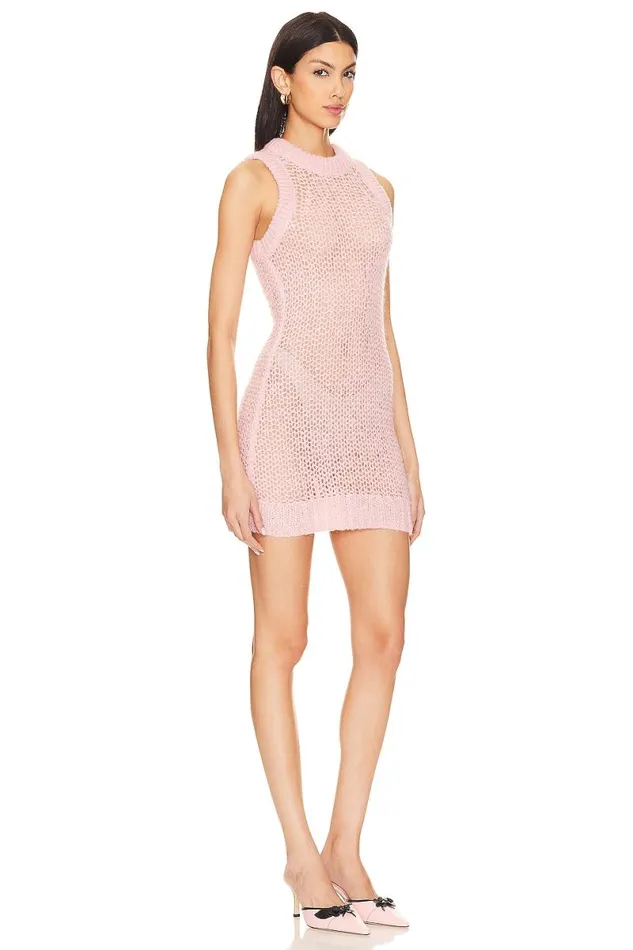 Lilith Mini Dress Pink Women Lovers and Friends Dresses