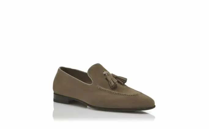 Loafers Men Manolo Blahnik CHESTERKhaki Suede Tassel Loafers Loafers Men Manolo Blahnik CHESTERKhaki Suede Tassel Loafers