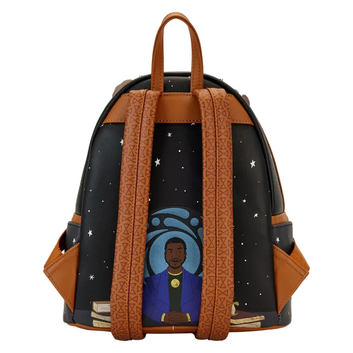 Loki TVA Multiverse Lenticular Mini Backpack Unisex Loungefly Backpacks Loki TVA Multiverse Lenticular Mini Backpack Unisex Loungefly Backpacks