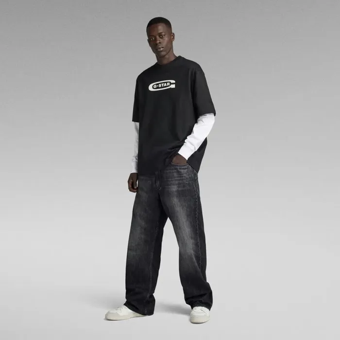 Loose Men GStar RAW Premium Type 96 Loose Jeans Antique Faded Moonlit