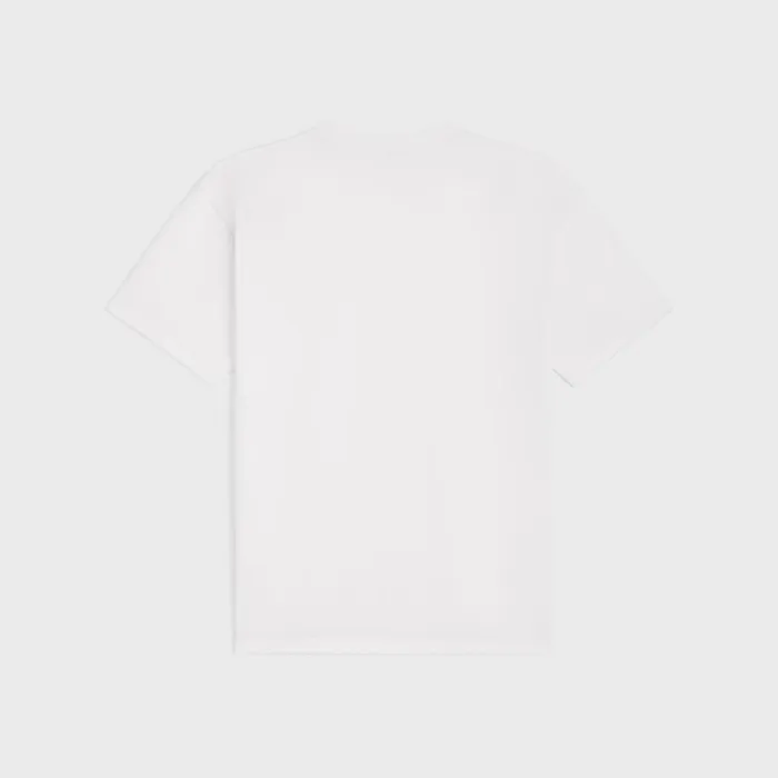 Loose Triomphe TShirt In Cotton Jersey Off White Black Men CELINE TSHIRTS AND SWEATSHIRTS