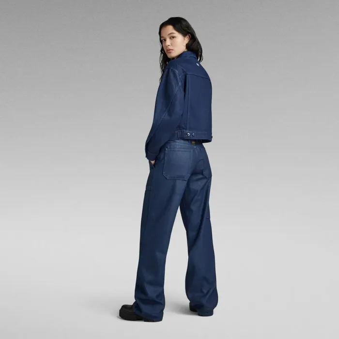 Loose Women GStar RAW Judee Carpenter Low Waist Loose Jeans Luna Blue Cobler