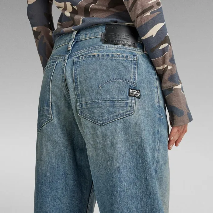 Loose Women GStar RAW Judee Low Waist Loose Destroyed Jeans Antique Faded Niagara Destroyed