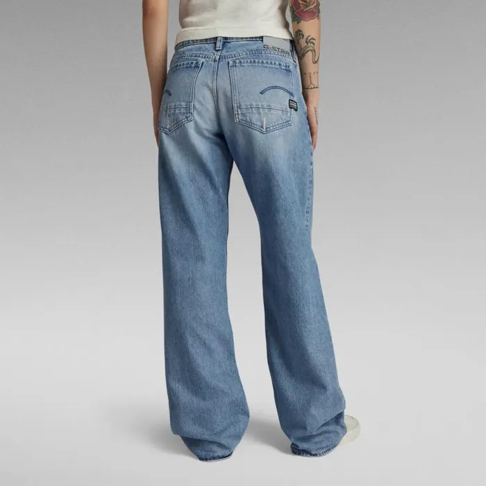 Loose Women GStar RAW Judee Low Waist Loose Jeans Vintage Electric Blue