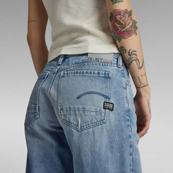 Loose Women GStar RAW Judee Low Waist Loose Jeans Vintage Electric Blue