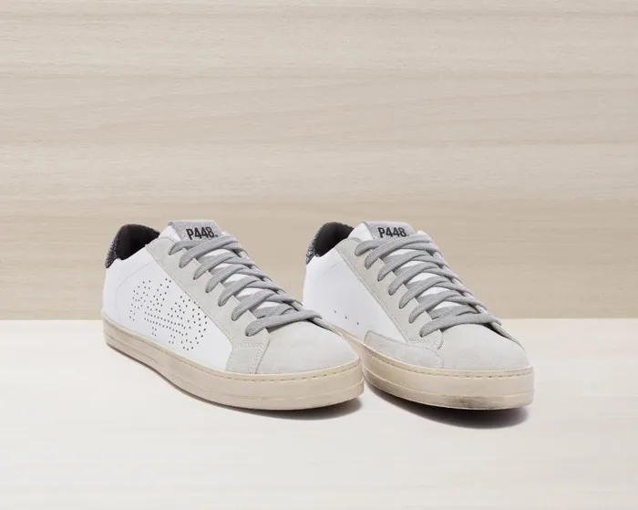 Low Tops Womens P448 John WhiteGold