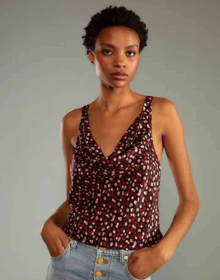 Lya Silk Blouse 8211 Blrdpk Women Cynthia Rowley Tops