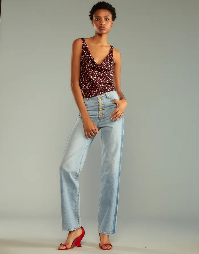 Lya Silk Blouse 8211 Blrdpk Women Cynthia Rowley Tops