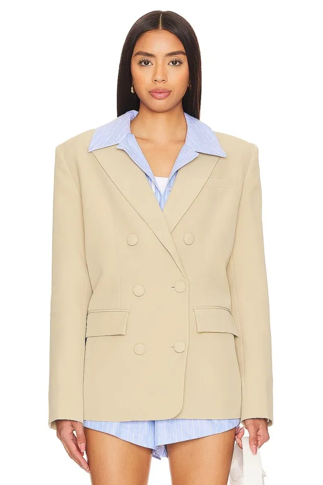 Lyra Blazer Sage Green Women Lovers and Friends Jackets and Coats