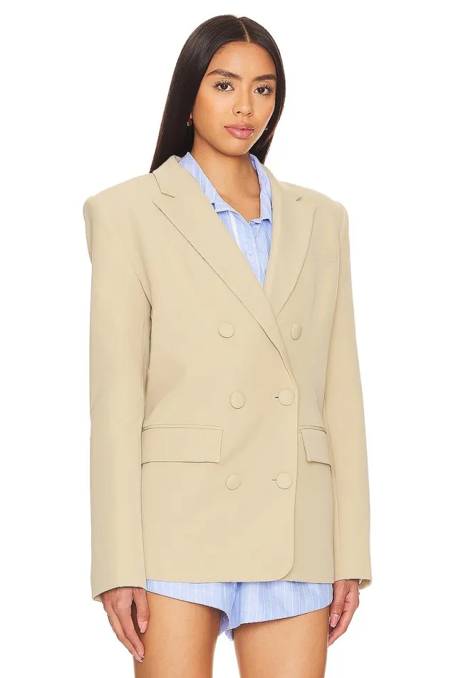 Lyra Blazer Sage Green Women Lovers and Friends Jackets and Coats