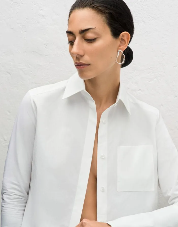 Madewell AGMES Small Vera Earrings Silver Women Jewelry