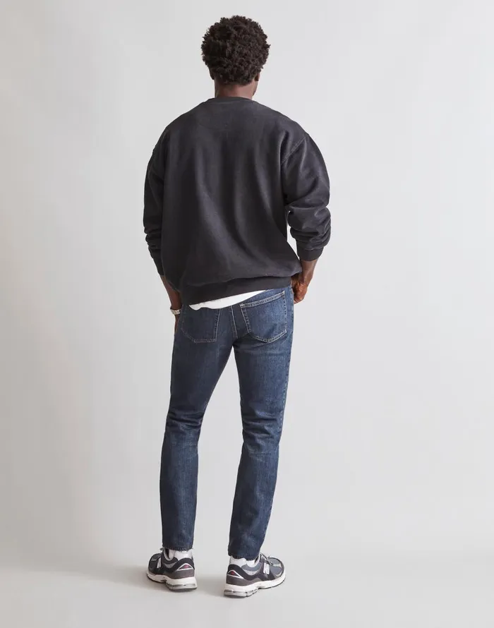 Madewell Athletic Slim Jeans COOLMAX Denim Edition Leeward Wash Men Jeans