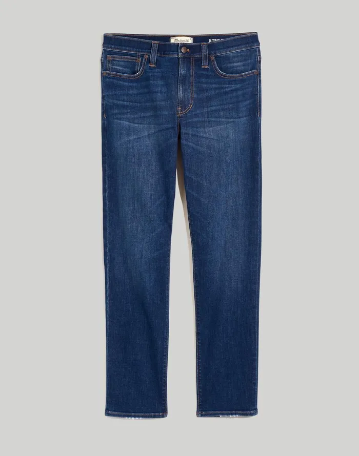 Madewell Athletic Slim Jeans COOLMAX Denim Edition Leeward Wash Men Jeans
