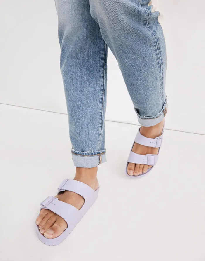 Madewell Birkenstock Arizona EVA Sandals Evapurple Fog Women Sandals