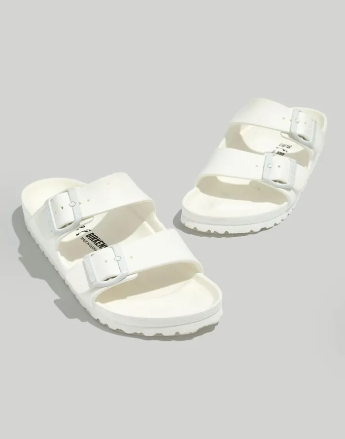 Madewell Birkenstock Arizona EVA Sandals White Women Sandals