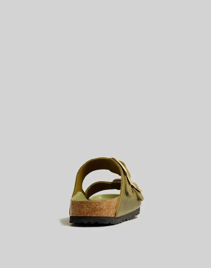 Madewell Birkenstock Big Buckle Arizona Sandals Green Olive Women Sandals