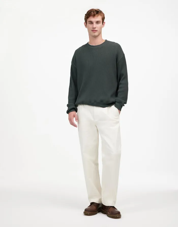 Madewell Cotton Thermal Sweatshirt Vintage Muslin Men Hoodies and Sweatshirts