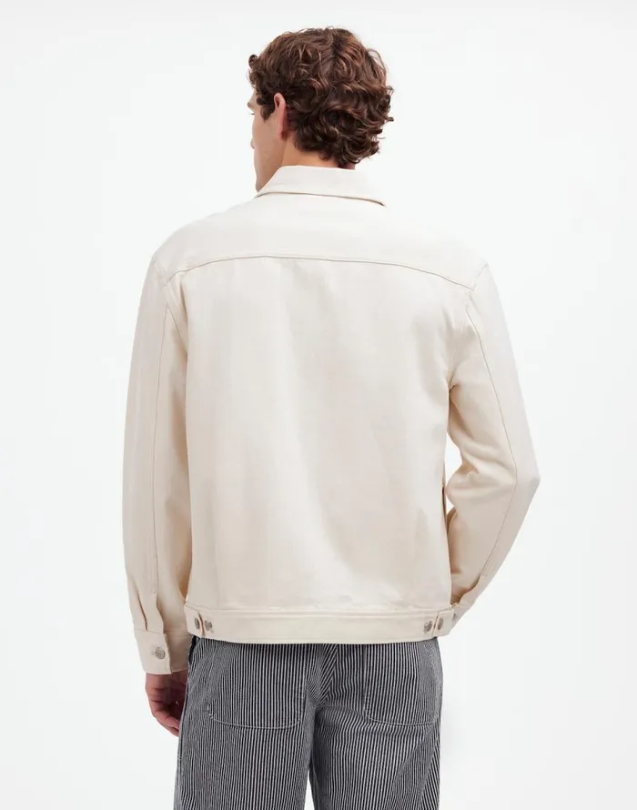 Madewell Denim ShirtJacket In Ecru Ecru Wash Men Shirts