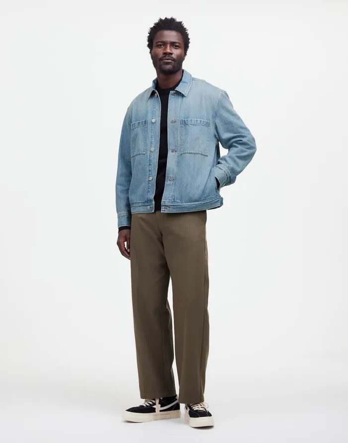 Madewell Denim ShirtJacket In Jamestown Wash Jamestown Wash Men Shirts