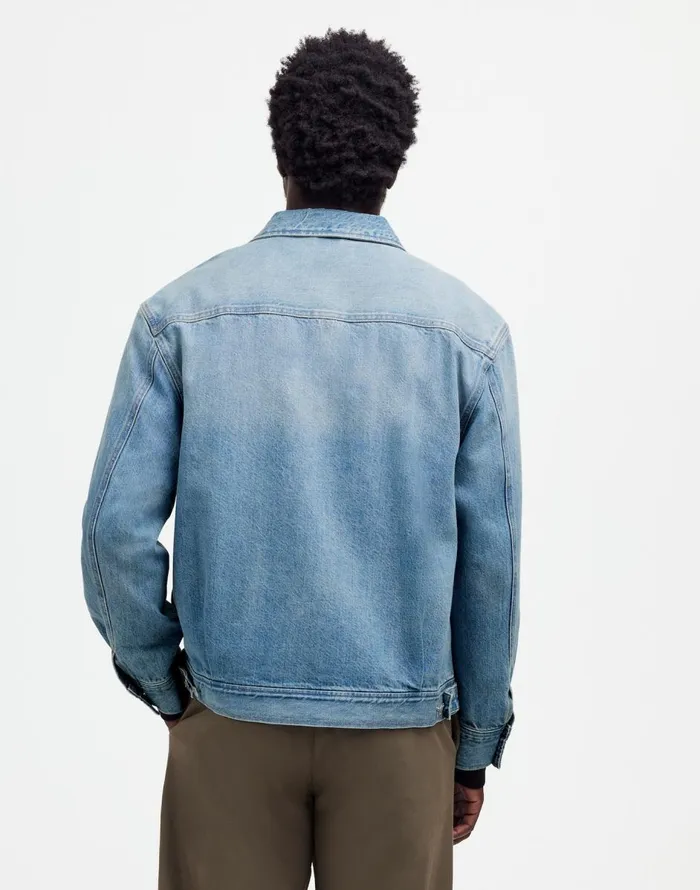 Madewell Denim ShirtJacket In Jamestown Wash Jamestown Wash Men Shirts