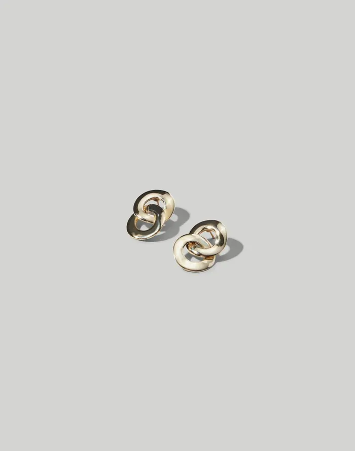 Madewell Maslo Jewelry Linked Earrings Gold Women Jewelry