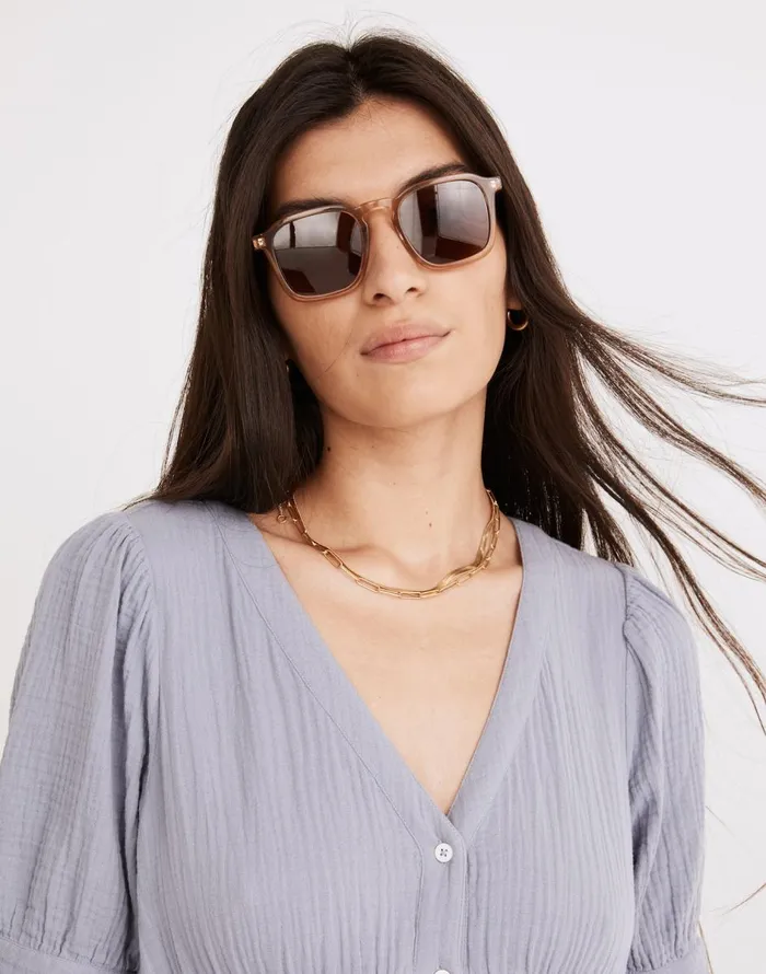 Madewell Ralston Sunglasses Desert Dune Women Sunglasses