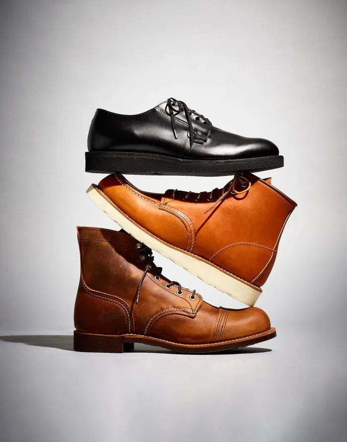 Madewell Red Wing Postman Oxfords Black Leather Men Dress Shoes and Loafers