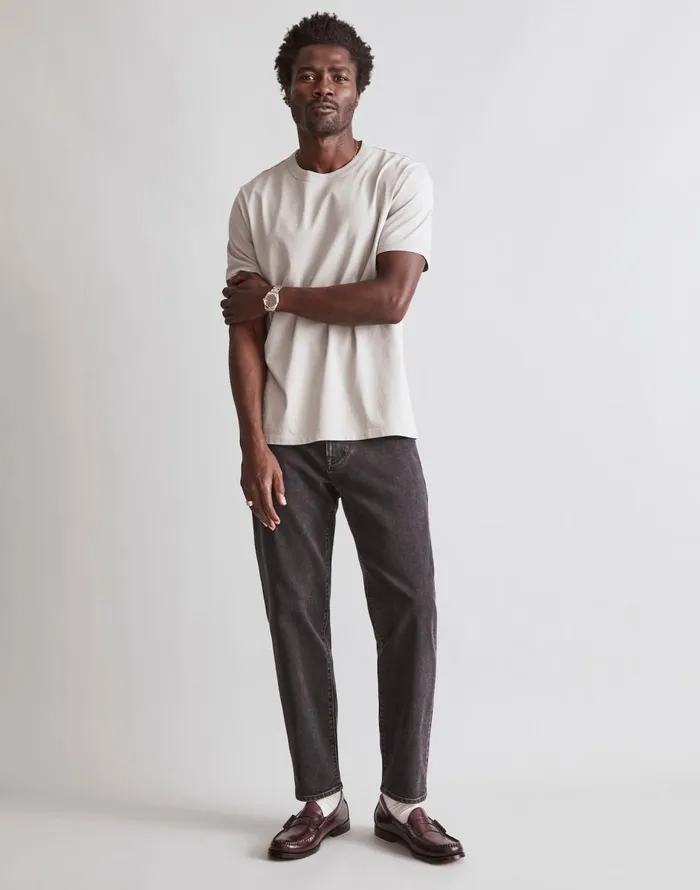 Madewell Relaxed Taper Jeans Hanlock Wash Men Jeans