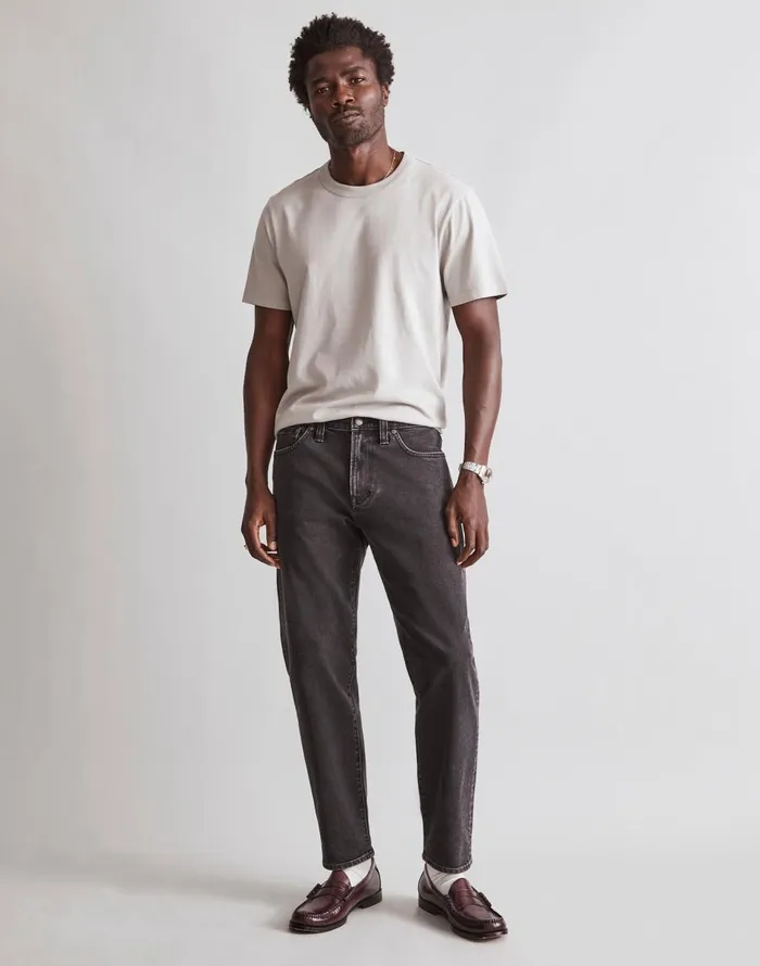 Madewell Relaxed Taper Jeans Hanlock Wash Men Jeans