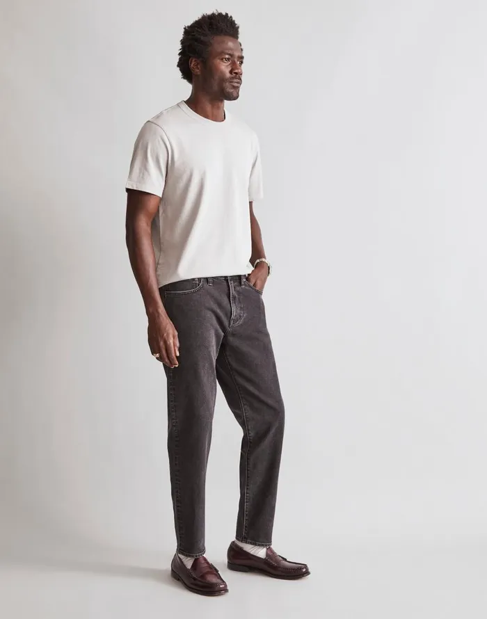 Madewell Relaxed Taper Jeans Hanlock Wash Men Jeans