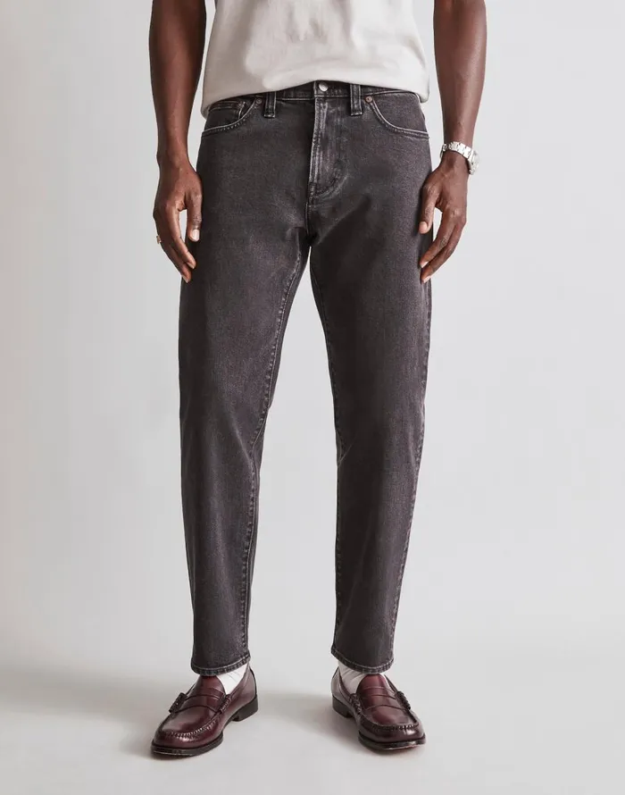 Madewell Relaxed Taper Jeans Hanlock Wash Men Jeans
