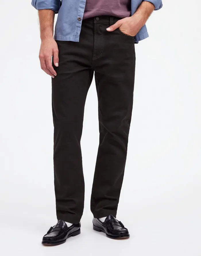 Madewell The 1991 StraightLeg Jean Black Men Jeans
