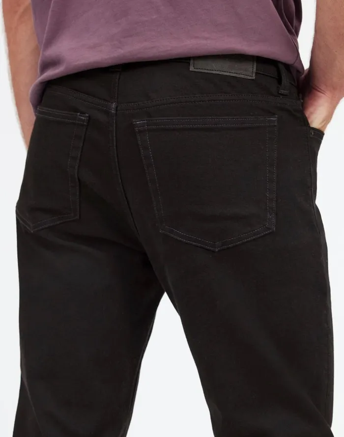 Madewell The 1991 StraightLeg Jean Black Men Jeans