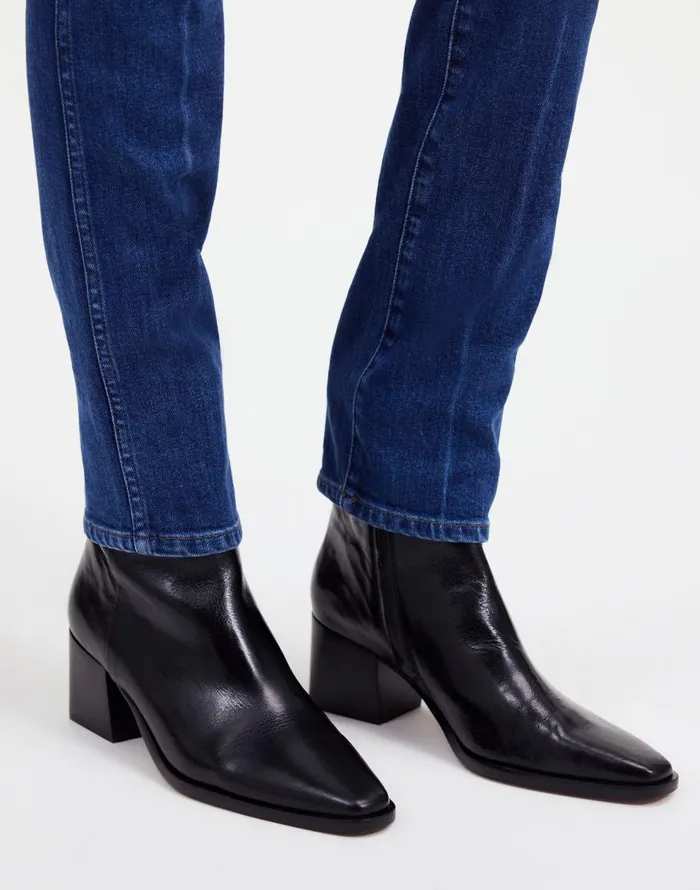 Madewell The Ardin Ankle Boot True Black Women Boots