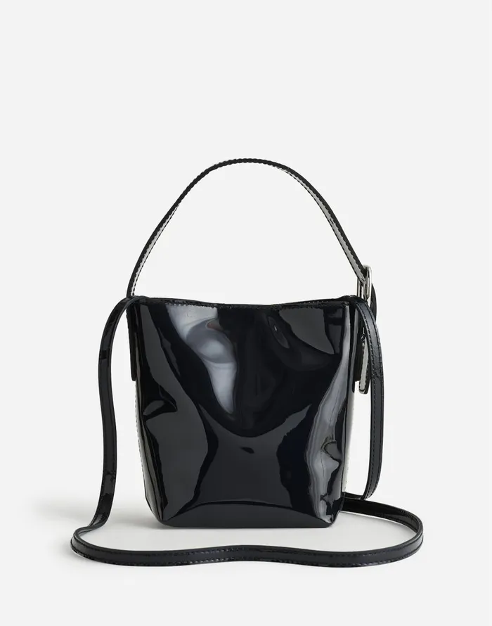 Madewell The Essential Micro Bucket Tote Deep Indigo Women Bags