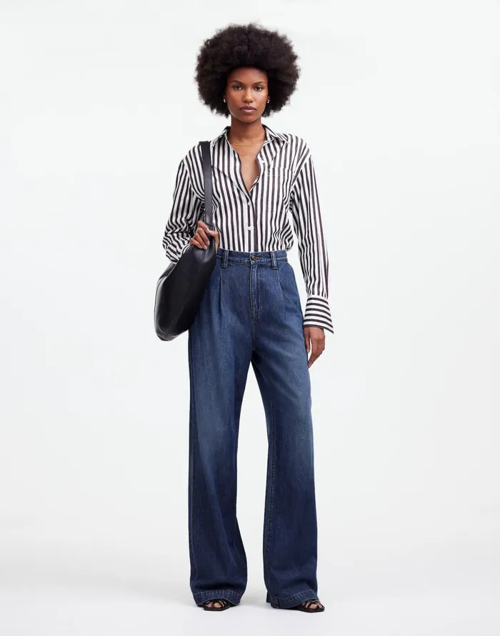 Madewell The Harlow WideLeg Jean Airy Denim Edition Fieldale Wash Women Jeans Madewell The Harlow WideLeg Jean Airy Denim Edition Fieldale Wash Women Jeans