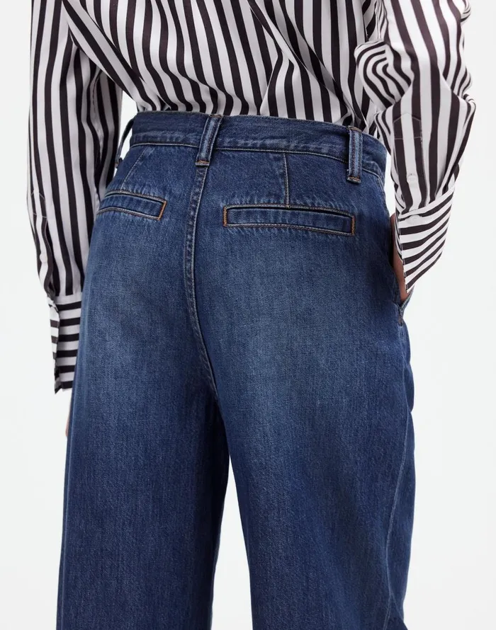 Madewell The Harlow WideLeg Jean Airy Denim Edition Fieldale Wash Women Jeans